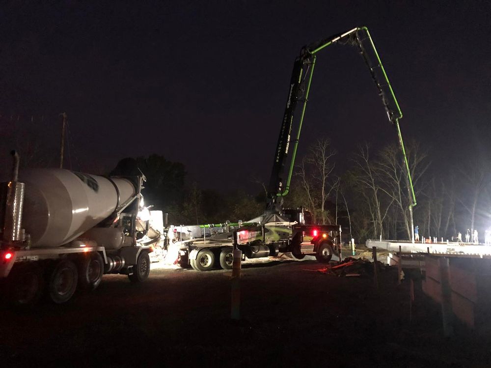 New Boom Pump for Williams Concrete Pumping in Knoxville, Tennessee