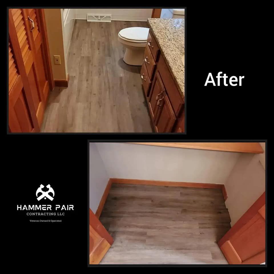 Interior Renovations for Hammer Pair Contracting LLC in Newton Falls, OH