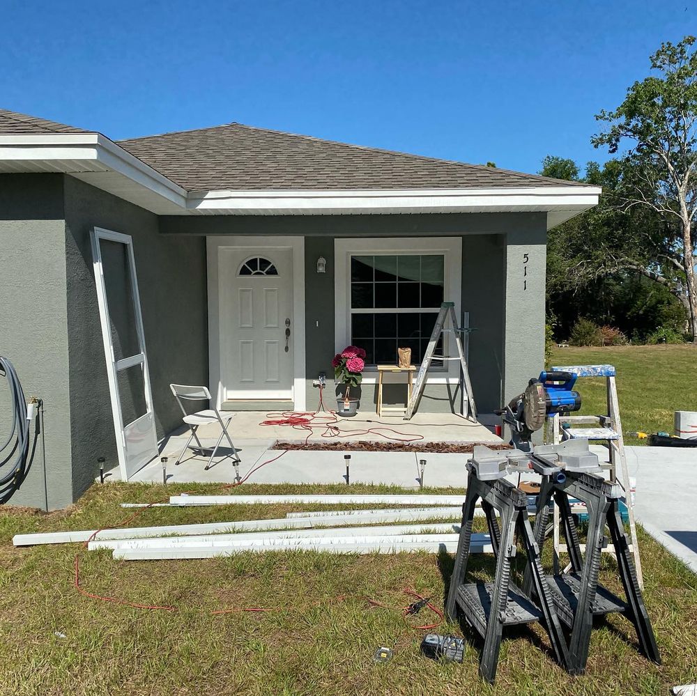 Transform your outdoor spaces with our professional Deck & Patio Installation services. We design and build customized, durable solutions that enhance beauty, comfort, and functionality for your home’s exterior. for M & I Krown LLC in Polk County, FL