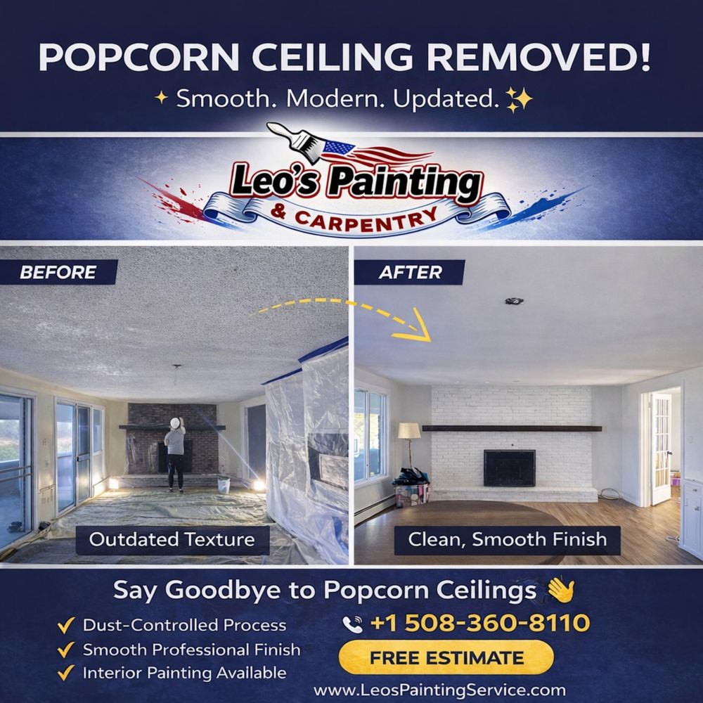 Interior painting for Leo's Painting and carpentry services  in All of Cape cod, MA