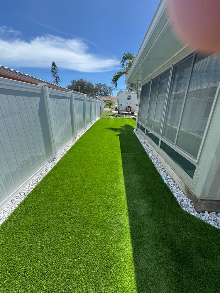 Artificial Turf Installation for Hefty's Helpers in Saint Petersburg,  FL