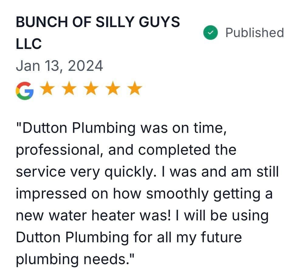 All Photos for Dutton Plumbing, Inc. in Indianapolis, IN