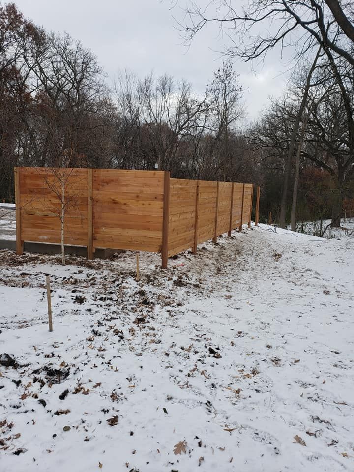 Wood Fences for 321 Fence Inc. in Faribault, MN