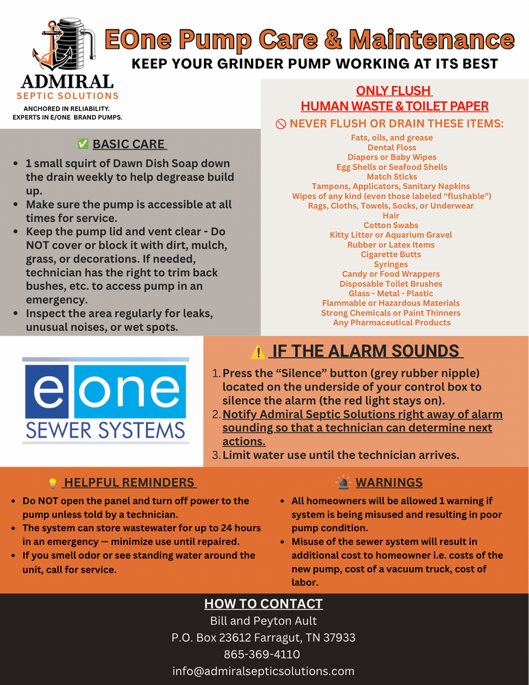 All Photos for Admiral Septic Solutions, LLC in Farragut, TN