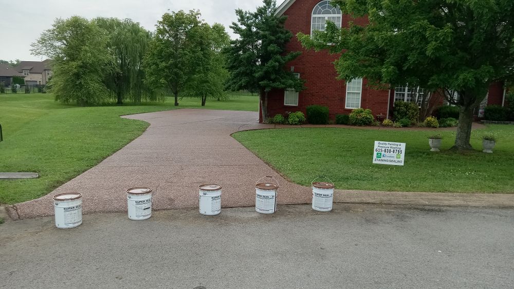 DRIVEWAY SEALING for Quality Painting & Pressure Washing in Mt. Juliet, TN