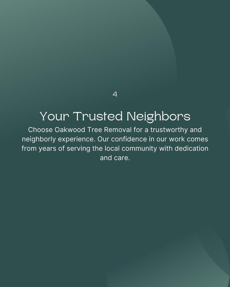 All Photos for Oakwood Tree Removal LLC in Oak Creek,  WI