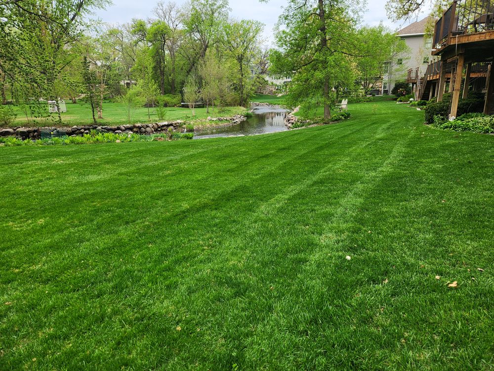 Mowing  for K & I Lawn Care Service  in Eden Prarie, MN