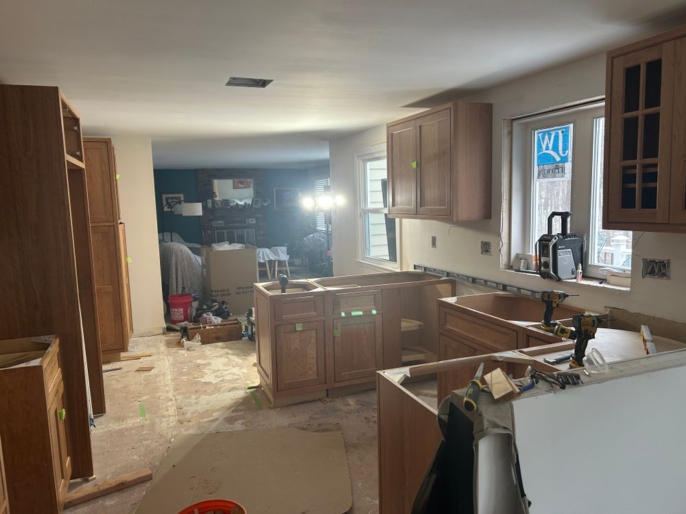 Kitchen Renovations for Christopher Melillo Construction in Granby, CT