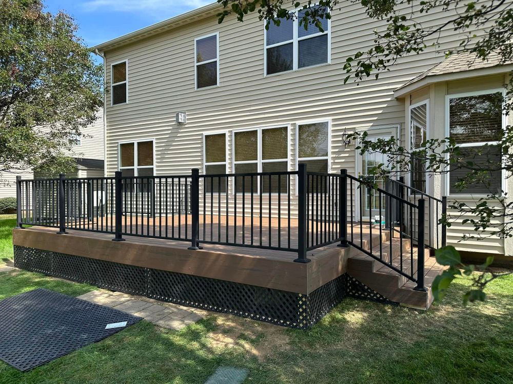 Transform your outdoor space with our expert Deck & Patio Builds service. Enhance your home's beauty and functionality, creating a perfect place for relaxation and entertaining guests with top-quality materials. for Ironwood Contracting in Lafayette, IN