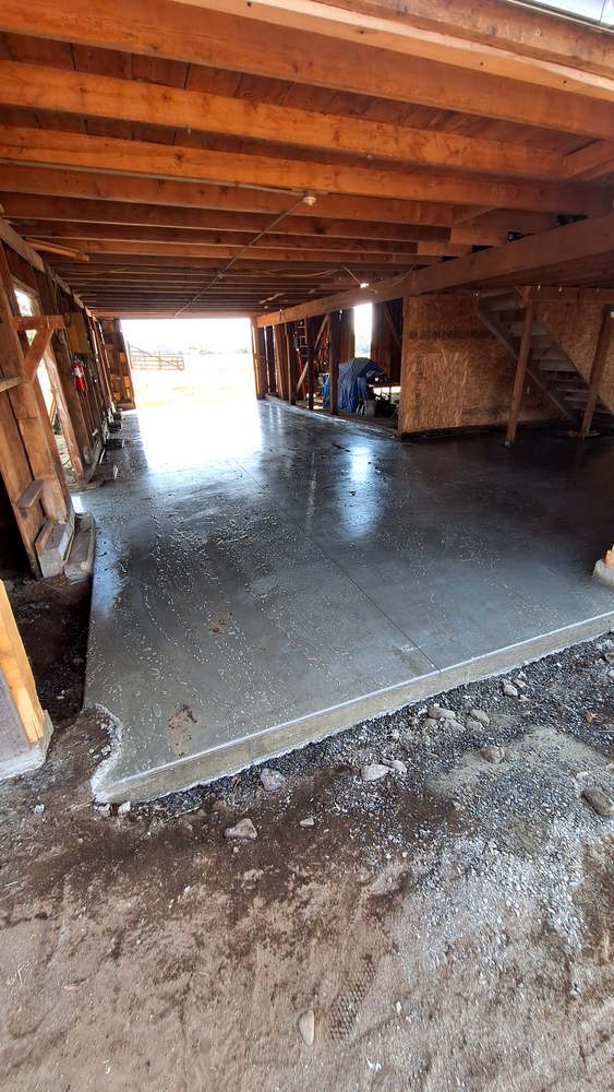 Shop/Slab On Grade Floors  for Richardson Restoration and Concrete in Ellensburg, WA