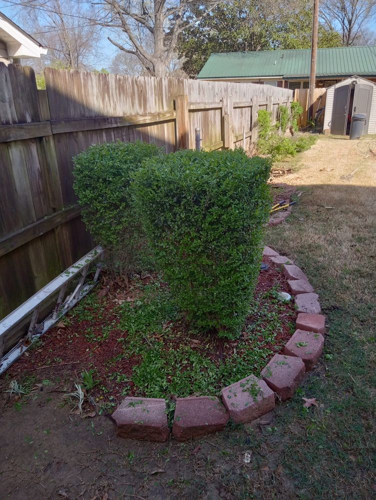 Enhance your garden's health and appearance with our professional mulch installation service, providing optimal moisture retention, weed suppression, and soil enrichment to ensure a vibrant landscape all year round. for The DUFF LAWN Service in Houston, Texas