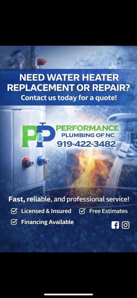 All Photos for Performance Plumbing Of NC in Clayton, NC
