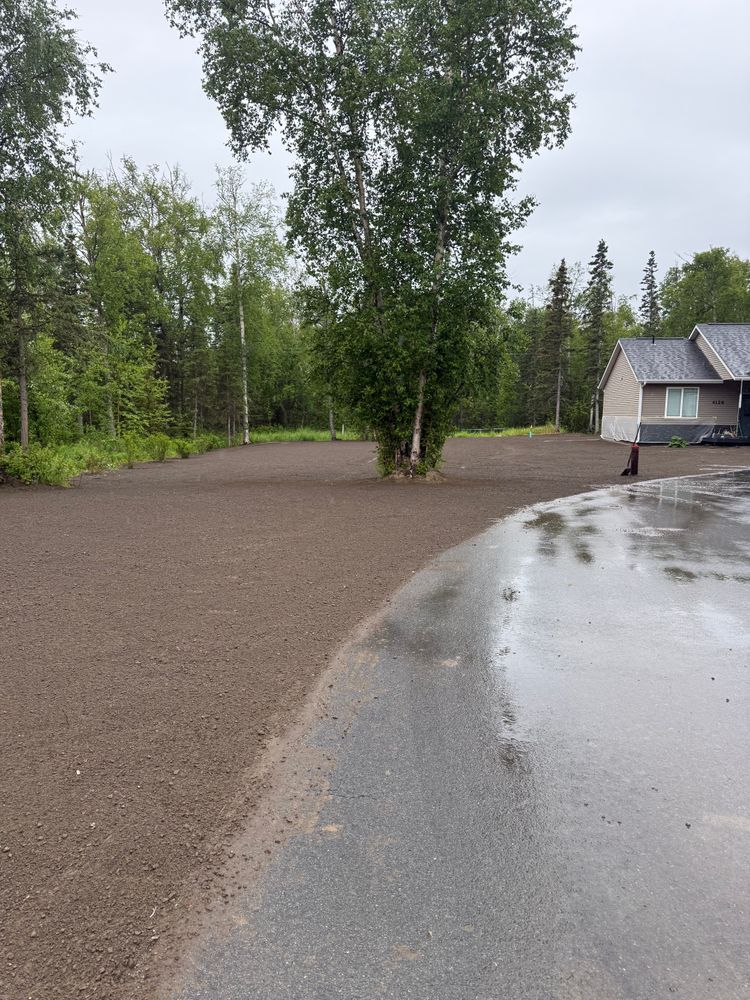 Enhance your outdoor space with our lawn installation service, perfectly complementing our expert deck & patio installation. Transform your yard into a lush, inviting retreat for relaxation and entertainment. for C&C General in Wasilla, AK