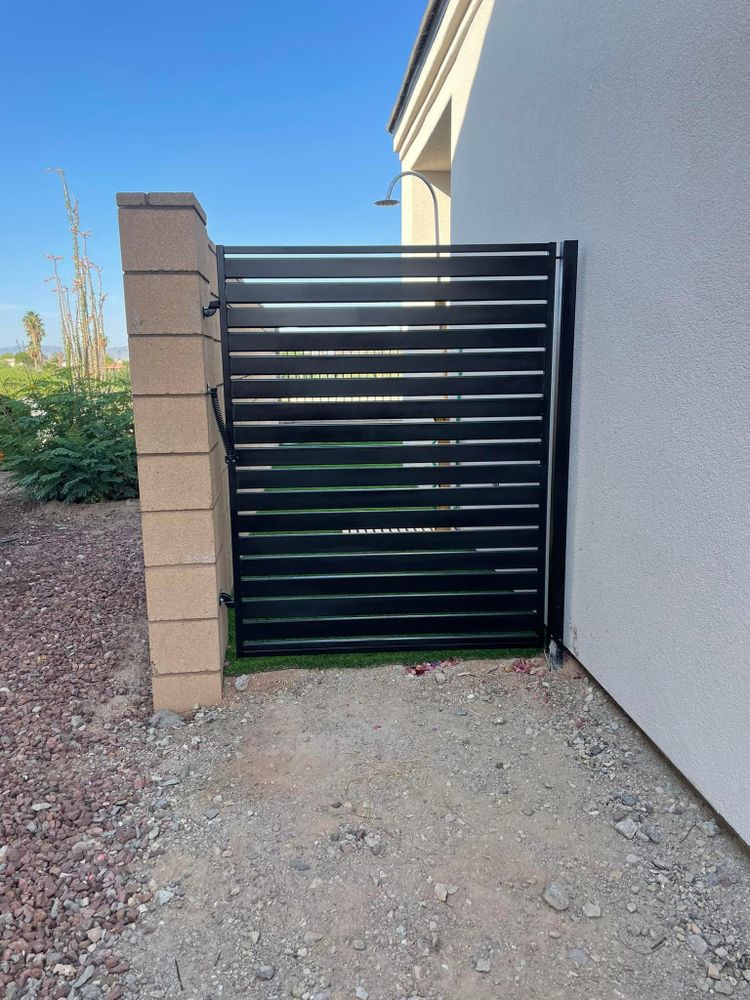 Gate Installation for All-Diaz Welding in Fort Mohave, AZ
