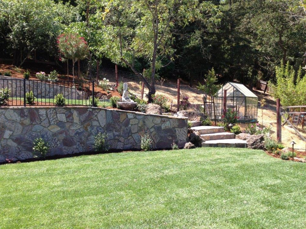 Retaining Walls for LEBEC, Inc in Brentwood, CA