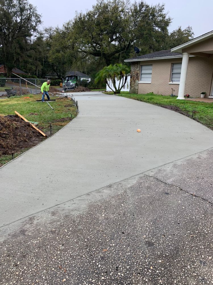 Concrete Slab Construction for JSM Construction in Tampa, FL