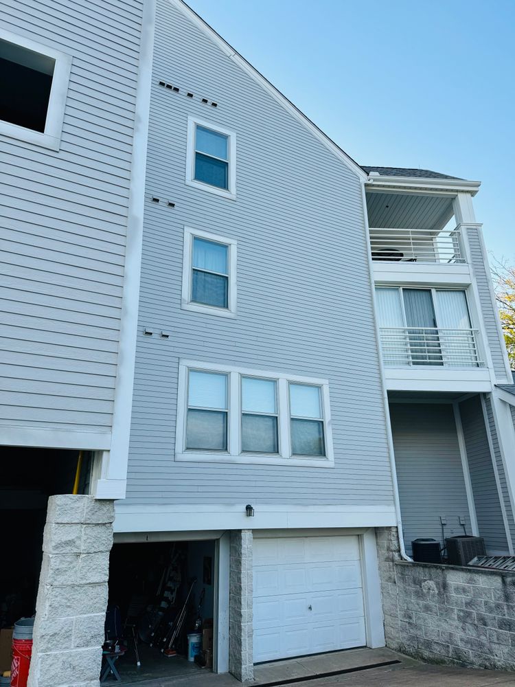 Exterior painting for Erie Builders & Construction in Sandusky, OH