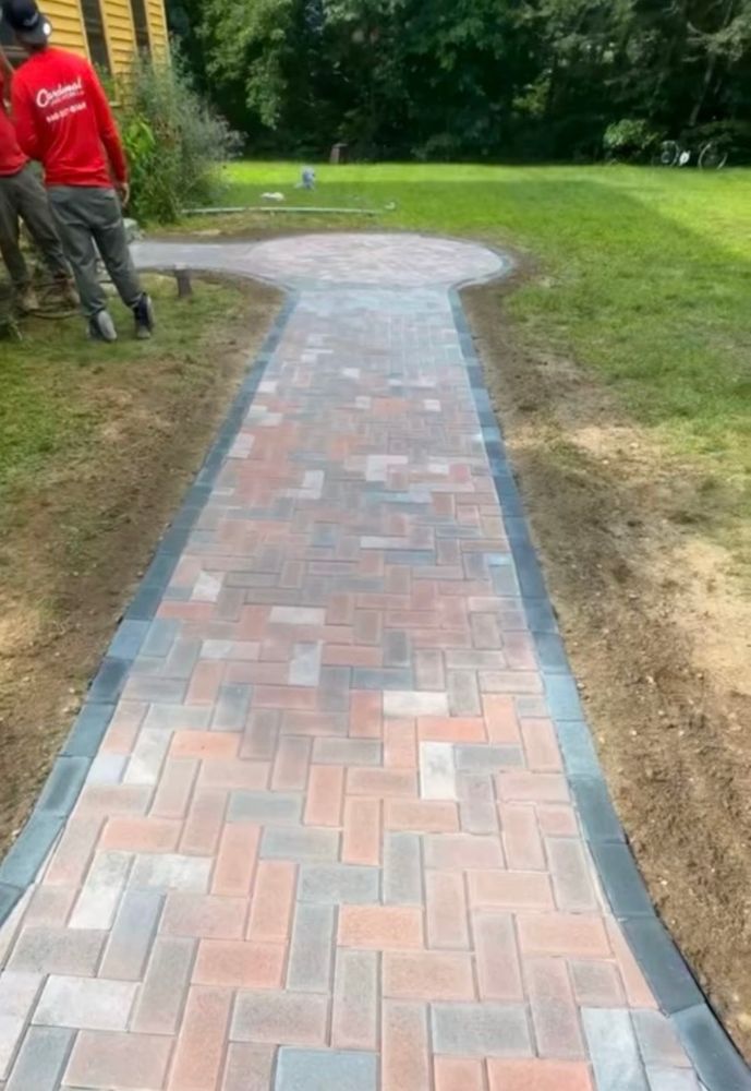 Transform your outdoor space with our expert paver patio installation. We create durable, stylish patios that enhance the beauty and functionality of your home, adding value and enjoyment to any setting. for Cardinal Landworks LLC in Canterbury, CT