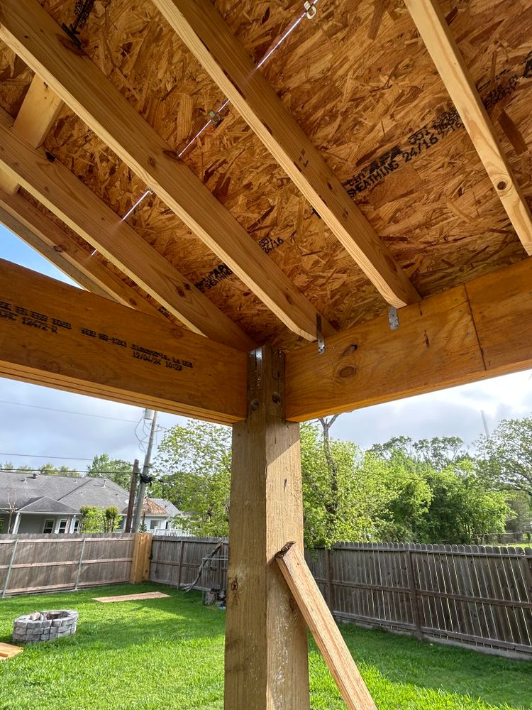 Custom Patio Covers for Sunset Coastal Innovations in Galveston County, TX