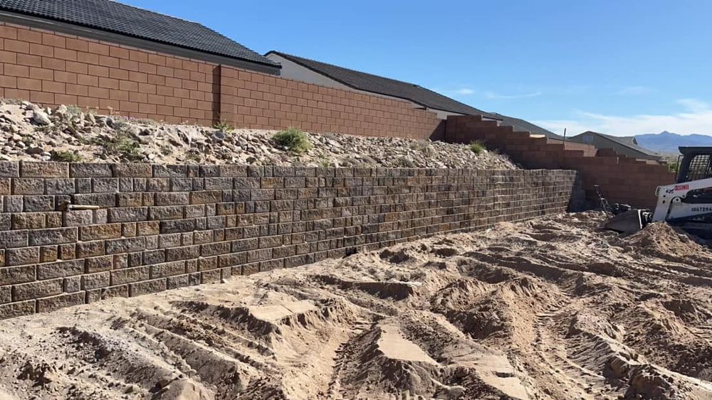 Retaining Wall Construction for Brothers Quality Construction in Fort Mohave, AZ