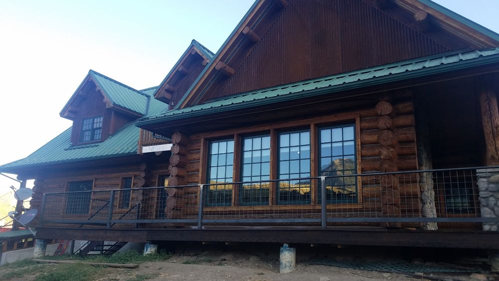 Wood & Log Homes for Matus Painting & Finishing in Hotchkiss, CO