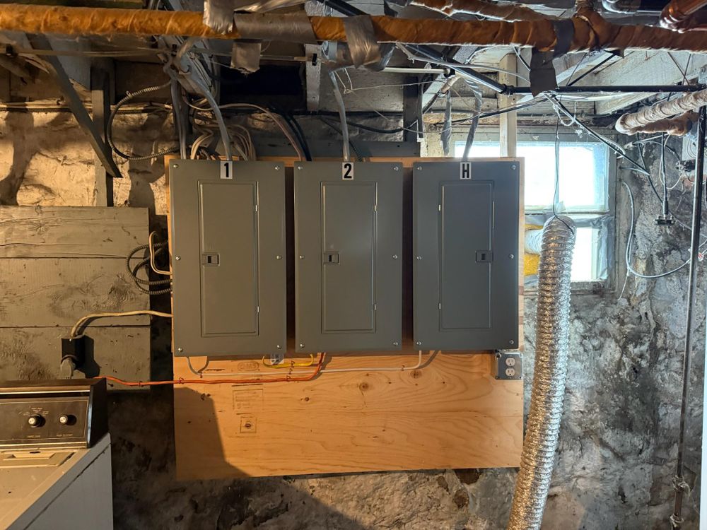 Our Wiring and Rewiring service ensures safe, efficient electrical systems in your home, upgrading outdated wiring for enhanced reliability and energy efficiency. Trust our experts to secure your household’s power needs. for Hopkins Electric in Taunton, MA