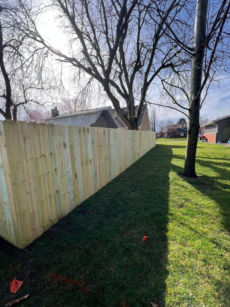 Fence Installation for Illinois Fence & outdoor co. in Kewanee, Illinois