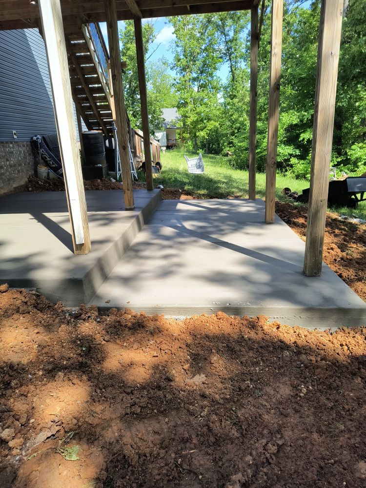 Stair Design & Installation for Layne It Down Concrete Artisan in Hopkinsville, KY