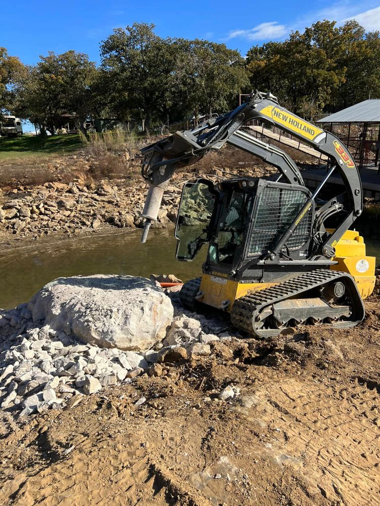 Land Clearing for D&D Custom Services in Jacksboro,  TX