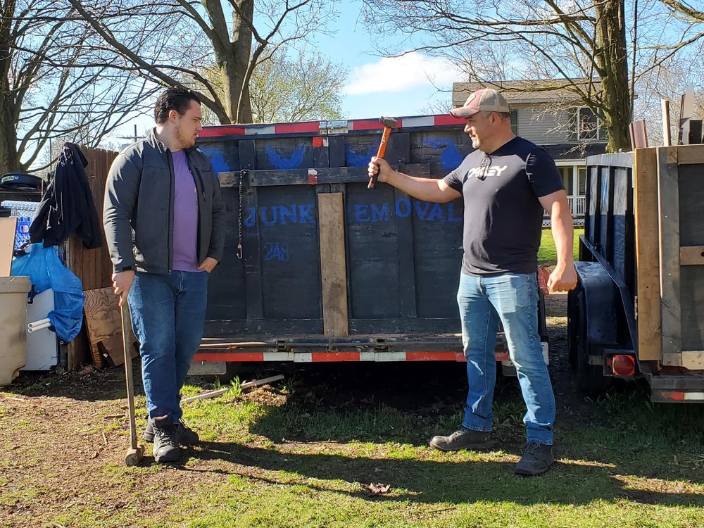 Haul Away for Blue Eagle Junk Removal in Oakland County, MI