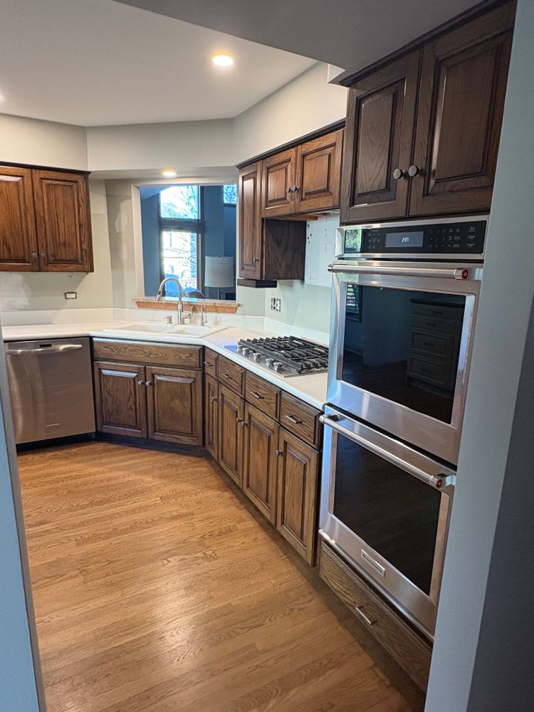 Stain Refresh for TL Painting in Joliet, IL