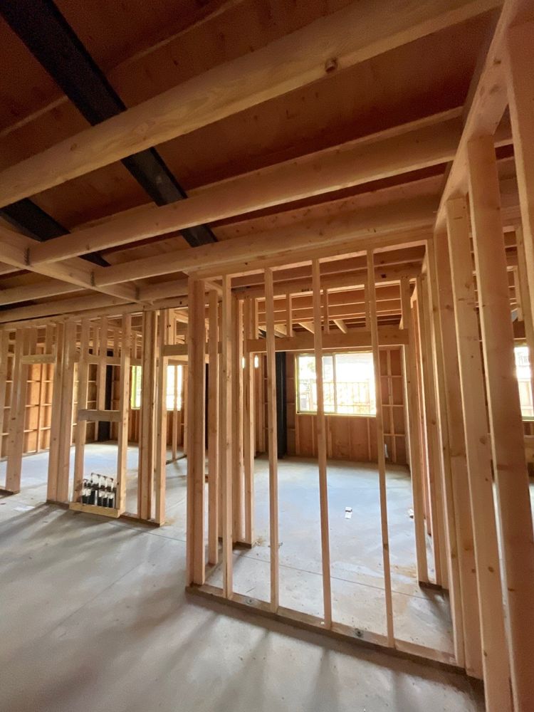 Framing for TJR Concrete and Construction in Bend, OR