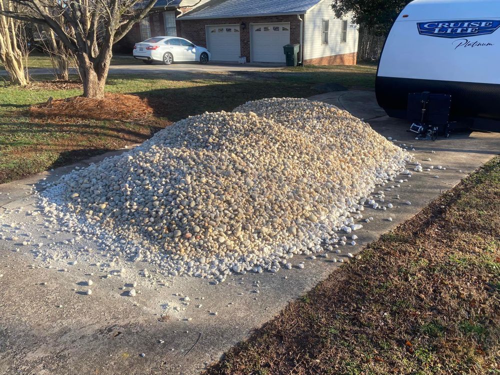 Mulching for America's Top Pick Lawn & Landscaping in Gastonia, NC