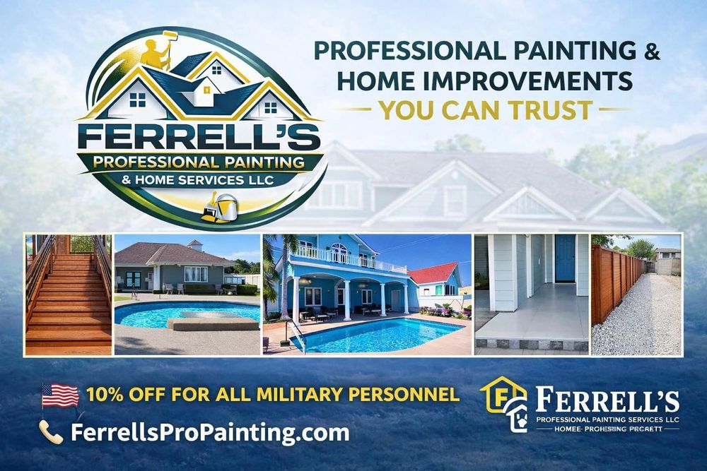 All Photos for Ferrell’s Professional Painting & Home Services LLC in Panama City Beach, FL
