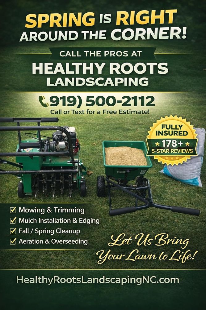 All Photos for Healthy Roots Landscaping in Apex, NC