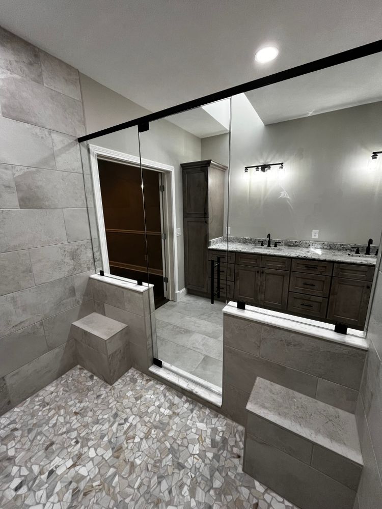 Transform your outdated bathroom into a stylish and functional space with our expert renovation service. From new fixtures to custom tile work, we'll help bring your vision to life. for Sacco Remodeling  in Dandridge,  TN