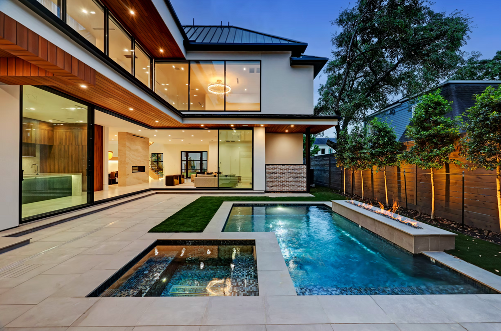 Exterior Renovations for Texas Estate Construction in West University Place, TX