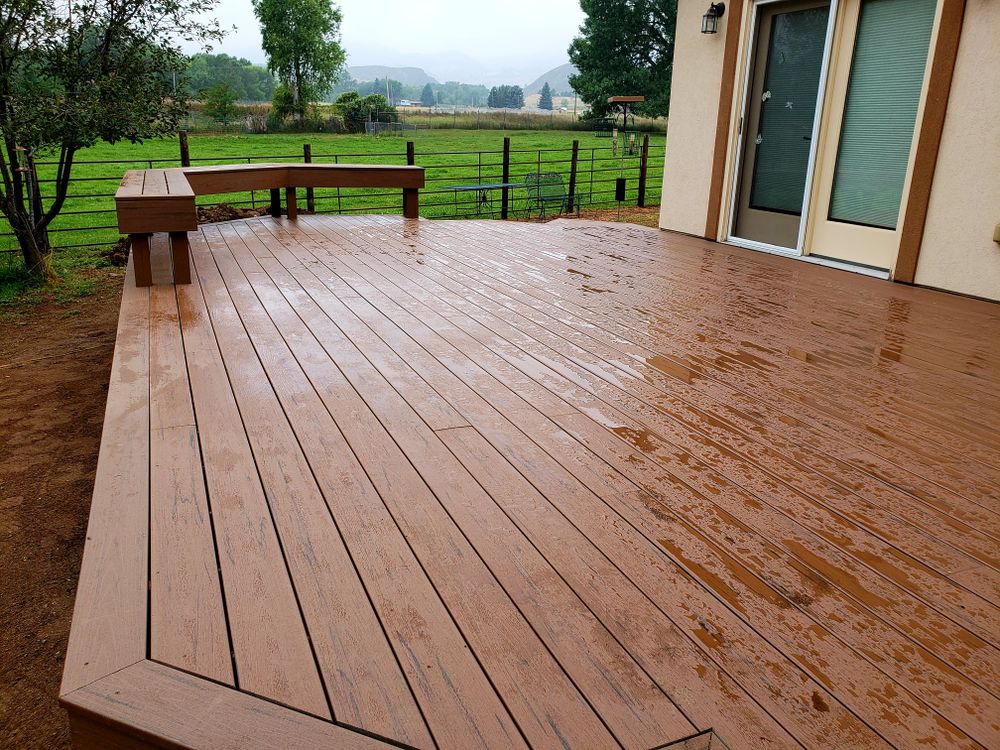 Transform your outdoor space with our expert deck and patio installation services. We provide quality craftsmanship, custom designs, and durable materials to create an inviting area for relaxation and entertainment. for Kearns Construction in Cadillac, MI