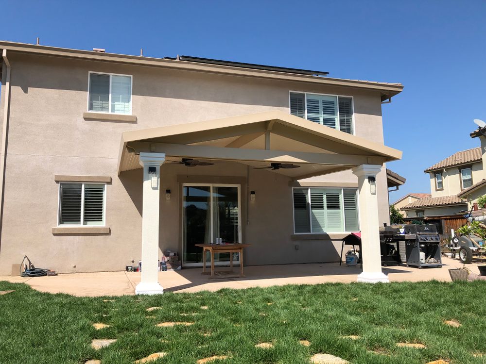 Gable Cover for Wakeland Patio Covers in Vacaville, CA