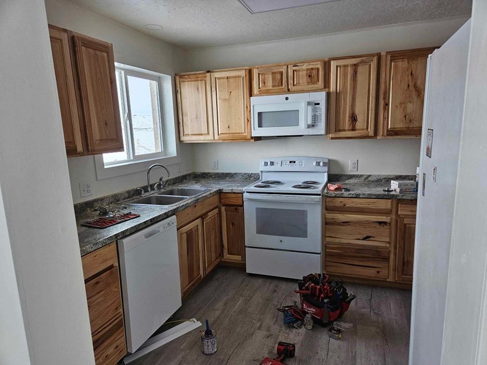 Transform your kitchen into a beautiful, functional space with our renovation service. Our team of experts will work closely with you to create the kitchen of your dreams within budget and timeframe. for Elk Valley Construction  in Magic Valley, ID