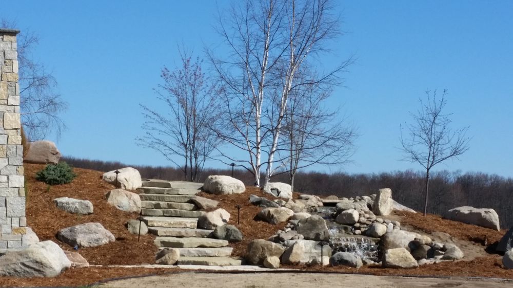 Retaining Wall for Landscape Renovators Inc. Michael Bombly in Lecanto, FL