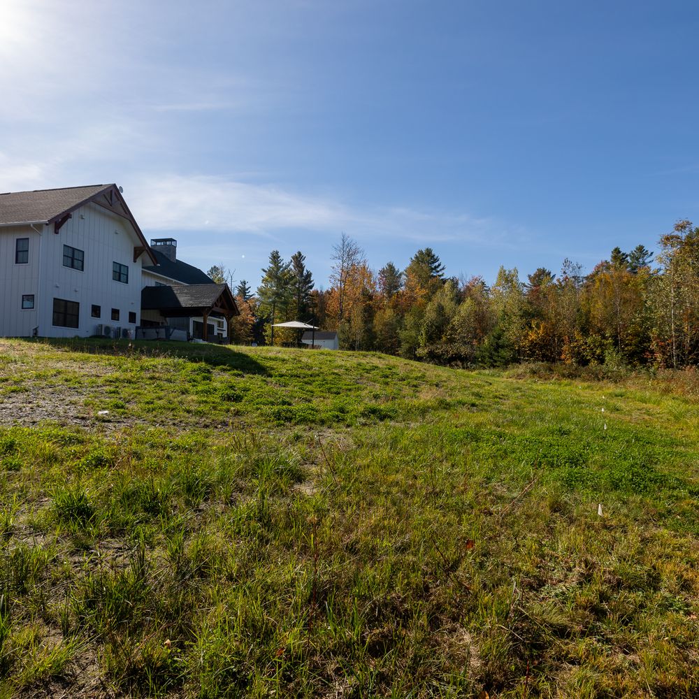 House Site for Andy Naylor Excavation in Stowe, VT