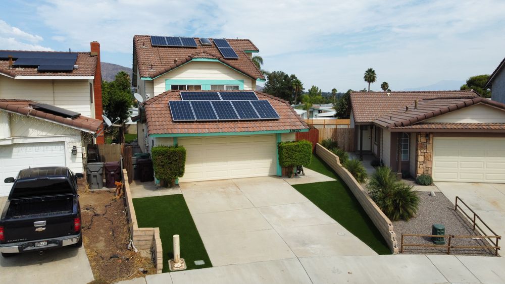 Drone Photos for Aidan Jade Landscaping in Riverside County, CA