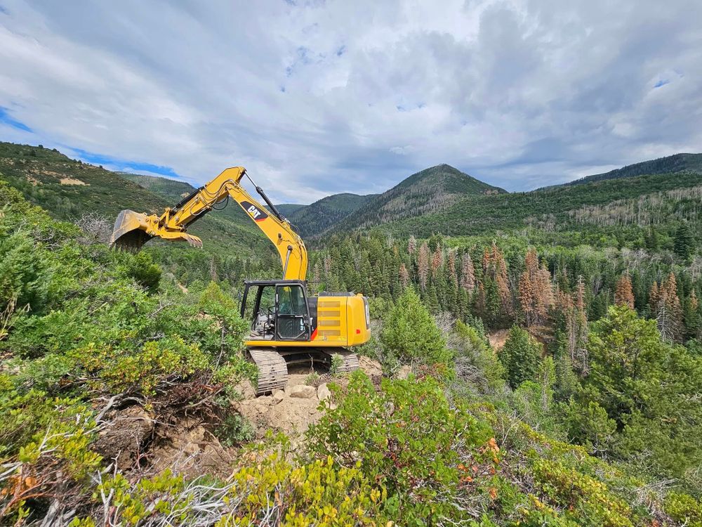 Excavating for DL Dirtworks LLC in Ephraim, UT