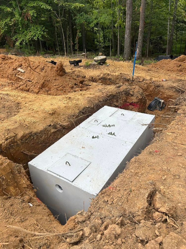 Our Septic Tank Installation service ensures efficient, reliable systems tailored to your home's needs, using expert techniques and high-quality materials for optimal performance and longevity. Trust us for hassle-free, professional installation. for Moose Excavating in Athens, TN