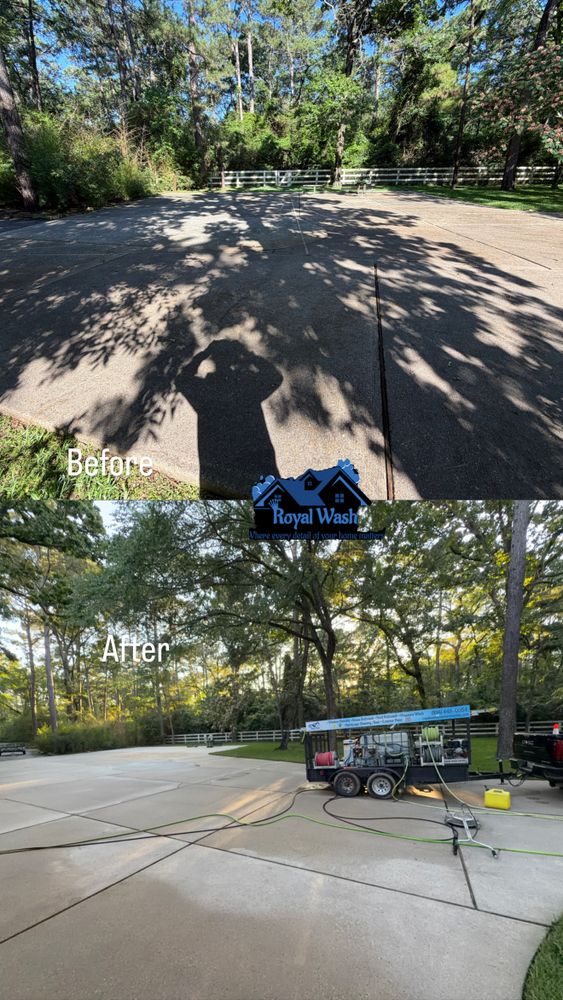 Pressure Washing for Royal wash in The Woodlands, TX