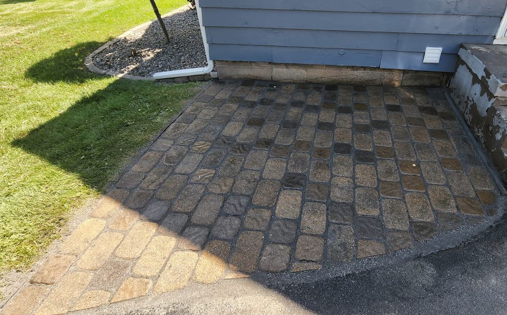 Paver Restoration for Lamb's Landscapes & Hardscapes in Syracuse, New York