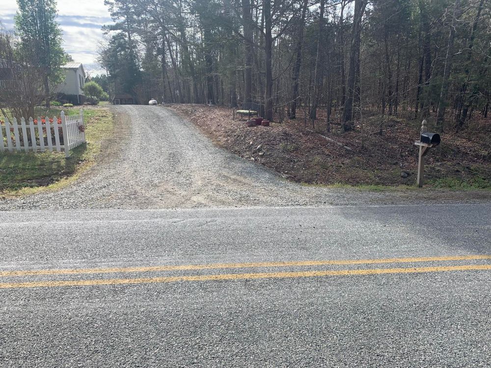 Excavating for AJ Miles in Siler City, NC