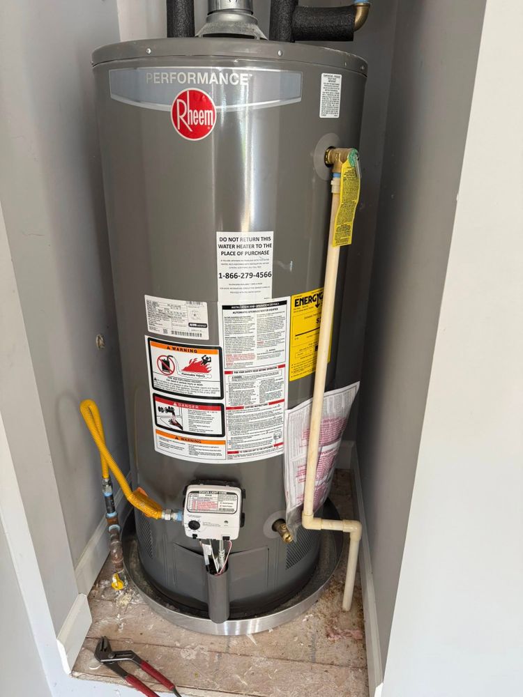 Our Water Heater Installation and Repair service ensures efficient, reliable solutions for your home. Our skilled technicians provide expert installation and timely repairs to keep your water heater running smoothly all year round. for R&K Plumbing LLC in Anderson, SC