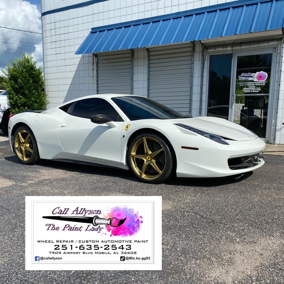 Custom Paint for Call Allyson “The Paint Lady” LLC in Mobile, AL